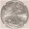 Image 2 : 2003 AMERICAN SILVER EAGLE, NGC MS-69 NICE!