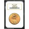 Image 1 : 1911-D $20 MS64 NGC. A sharply struck and lustrous near-Gem that has beautifully preserved surfaces.