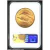 Image 2 : 1911-D $20 MS64 NGC. A sharply struck and lustrous near-Gem that has beautifully preserved surfaces.