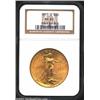 Image 1 : 1911-S $20 MS63 NGC. Sharply struck with attractive mint luster, the reddish-gold surfaces are not e