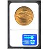Image 2 : 1911-S $20 MS63 NGC. Sharply struck with attractive mint luster, the reddish-gold surfaces are not e
