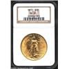 Image 1 : 1913 $20 MS61 NGC. This golden-rose survivor is bright and lustrous with a typical abrasion count fo