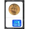 Image 2 : 1913 $20 MS61 NGC. This golden-rose survivor is bright and lustrous with a typical abrasion count fo