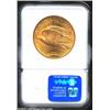 Image 2 : 1913-S $20 MS62 NGC. This is a pleasingly lustrous coin for the BU level of preservation. Shimmering