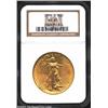 Image 1 : 1914-D $20 MS63 NGC. Not overly abraded, both sides are predominantly olive-gold in color. The surfa