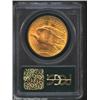 Image 2 : 1914-S $20 MS61 PCGS. Orange-gold in color, the surfaces are sharply defined with aesthetically plea