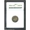 Image 1 : 1916-D 10C AG3 ANACS. Evenly and heavily worn overall but original surfaces. Important notice: We ex