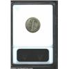 Image 2 : 1916-D 10C Good 4 ANACS. Brilliantish-silvery surfaces with a deep accent of charcoal around the dev
