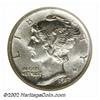 Image 1 : 1917-D 10C MS65 Full Bands NGC. The first of two Gem Full Band examples of this very scarce early is