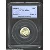 Image 1 : 1918-S 10C MS64 PCGS. Dappled golden patina drifts over the frosty textured surfaces. Sharply struck