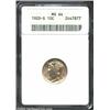 Image 1 : 1920-S 10C MS64 ANACS. Lightly toned with strong underlying mint luster. The bands look full to us a