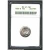 Image 1 : 1924-S 10C MS61 Full Bands ANACS. Dusky silver-gray and mauve patina enriches the boldly struck and.