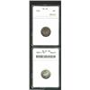 Image 1 : 1926 10C MS64 ANACS, satiny with gray toning over both sides; and a 1935-S MS63 Full Bands ANACS, mo