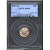 Image 1 : 1927-D 10C MS66 PCGS. Lustrous with deep russet toning around the devices. Remarkably free from dist