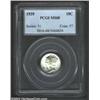 Image 1 : 1939 10C MS68 PCGS. A lustrous Superb Gem that has faint yellow-green and lilac patina. Well struck.