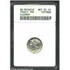 Image 1 : 1942/1 10C--Cleaned--ANACS. AU Details, Net XF45. A steel-gray representative that has modest highpo