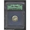 Image 1 : 1942 10C PR68 ICG. Flashy and very deeply mirrored, the mostly brilliant surfaces show just the slig