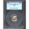 Image 1 : 1967 10C SMS MS68 Cameo PCGS. A well struck and lightly toned specimen that has seemingly pristine s