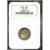 Image 3 : 1876 20C PR66 NGC. Only 1,260 proofs were struck of this scarce, second-year issue. The fields are v