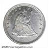 Image 1 : 1843 25C MS65 NGC. While the 1843 is not one of the more highly respected issues in the Seated Quart