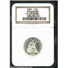 Image 3 : 1887 25C PR67 Cameo NGC. Ex: P. Kaufman. Briggs 2-B. The Mint required only two die sets of dies for