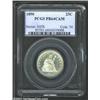 Image 1 : 1890 25C PR64 Cameo PCGS. The faint gold patina does not reduce the eye appeal of the impressive cam