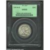 Image 1 : 1914-D 25C MS65 PCGS. Speckled russet-brown and lilac patina is seen over the soft, frosted mint lus