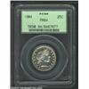 Image 1 : 1904 25C PR64 PCGS. A well struck near-Gem that has light gold color and immaculate fields. Liberty.