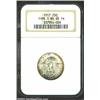 Image 1 : 1917 25C Type One MS65 Full Head NGC. The borders have splendid golden-brown and apple-green patina.