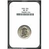Image 1 : 1932 25C MS65 NGC. Light olive-gold patina. A lustrous Gem with a good strike and clean surfaces. Th