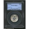 Image 1 : 1932-D 25C MS63 PCGS. Brilliant and lustrous with a few small abrasions on the obverse as well as a.