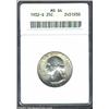 Image 1 : 1932-S 25C MS64 ANACS. The margins have blushes of olive-green and russet patina. A lustrous near-Ge