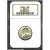 Image 1 : 1935 25C MS67 NGC. Rich pearl-gray color dominates each side, while the lower obverse has a few frec