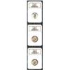 Image 1 : 1951-S 25C MS66 NGC, nicely struck, lightly toned, flashy, and immaculate;1953 MS65 NGC, sharply str