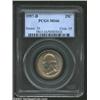 Image 1 : 1957-D 25C MS66 PCGS. The mostly lavender-gray obverse reveals crescents of salmon-pink, sea-green,.