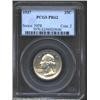 Image 1 : 1937 25C PR62 PCGS. Mostly even golden-gray patina envelops the uniformly reflective surfaces of thi
