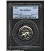 Image 1 : 1952 25C PR66 PCGS. There is minimal frosting over the central devices, but the surfaces basically p