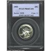 Image 1 : 1953 25C PR66 Cameo PCGS. The cameo contrast is quite pronounced on each side of this scarce, early.