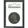 Image 1 : 1806 50C Pointed 6, No Stem VF20 ANACS. O-109, R.1. The only variety that combines the pointed 6 in.