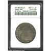 Image 1 : 1806 50C 6 Over Inverted 6--Tooled, Cleaned--ANACS. VF Details, Net Fine 12. O-111a, R.4. Cud over E