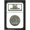 Image 1 : 1808/7 50C AU50 NGC. O-101, R.1. The serif of a 7 protrudes from the final 8 in the date. The border