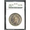 Image 1 : 1809 50C AU53 ANACS. O-102, R.1. This popular variety shows a row of segments clashmarked below the.