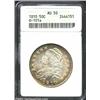 Image 1 : 1810 50C AU50 ANACS. O-101a, R.1. The brilliant centers are surrounded by rich olive-green and golde