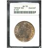 Image 1 : 1819/8 50C Small 9 AU50 ANACS. O-101, R.1. Sharply struck around the margins with bright golden-gray
