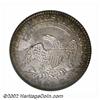 Image 2 : 1827 50C Square Base 2 MS64 NGC. O-107, R.3. This is an important representative of the type whose s