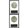 Image 2 : 1828 50C Square 2, Small 8--Cleaned--ANACS, AU Details, Net XF45, O-110, R.2, well struck and brilli
