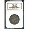 Image 3 : 1842 50C Medium Date MS65 NGC. This is not one of the distinctively recut or repunched varieties, bu