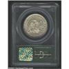 Image 2 : 1849 50C AU55 PCGS. WB-104. Rated R.5 in XF/AU grades by Wiley and Bugert, this piece has slight evi