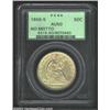 Image 1 : 1866-S 50C No Motto AU50 PCGS. The 1866-S is the final issue among No Motto Half Dollars and is miss