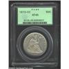 Image 1 : 1872-CC 50C XF45 PCGS. Boldly detailed for the grade and with abundant silvery luster. The reverse i